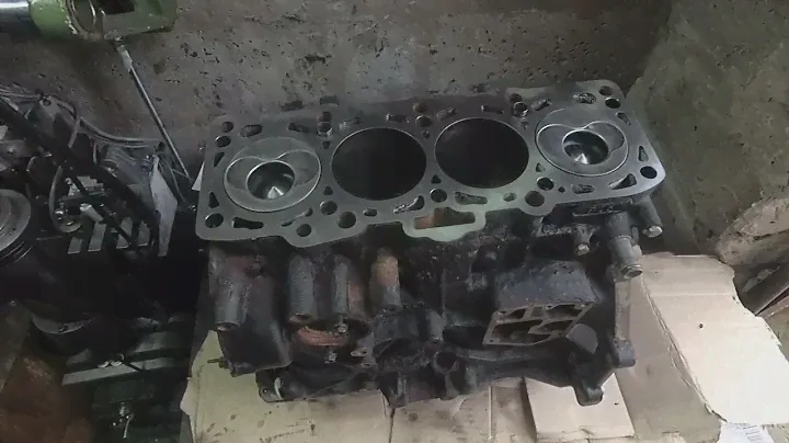 Ремонт двигателя VW Caddy 1.9 TDI BSU, часть 2