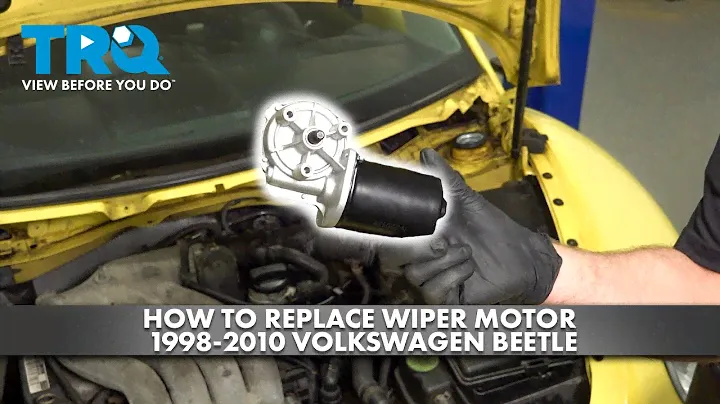 How to Replace Windshield Wiper Motor 1998-2010 Volkswagen Beetle