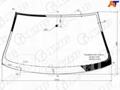 TOUAREG-VPY LFW/X - Лобовое стекло (XYG) Volkswagen Touareg 1 (2002-2010)