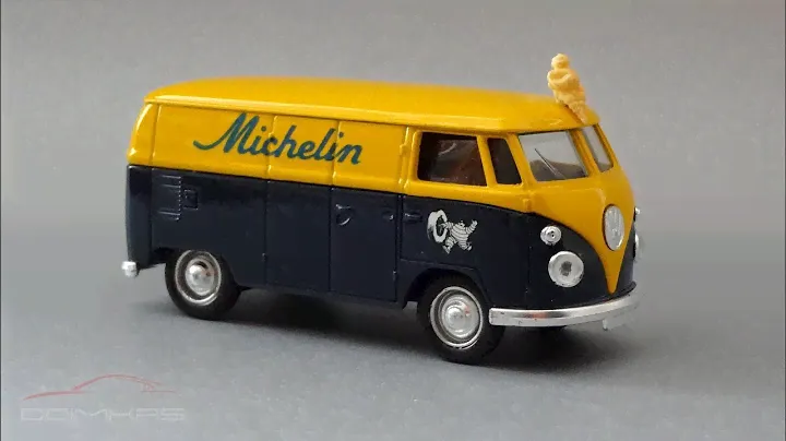 Volkswagen T1 Michelin Van || Solido || Масштабная модель автомобиля 1:43