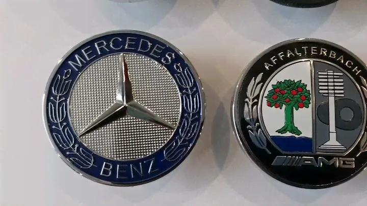 Эмблема на капот Mercedes 57мм