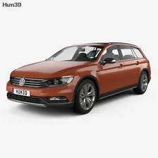Volkswagen Passat (B8) Alltrack 2019 3D model