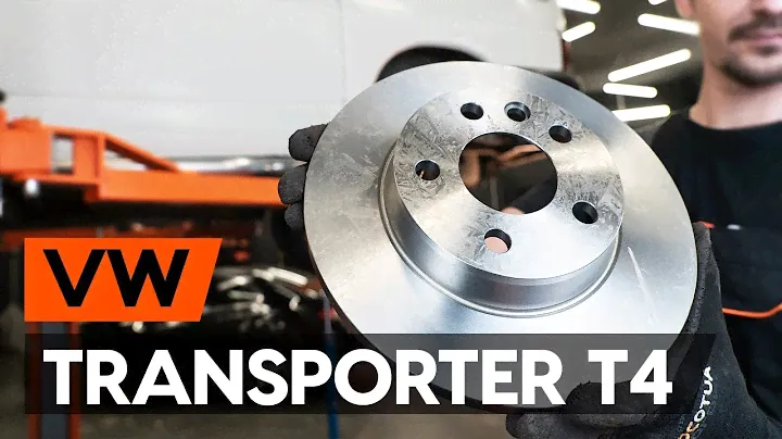 Как заменить задние тормозные диски на VW TRANSPORTER 4 (T4) [ВИДЕОУРОК AUTODOC]