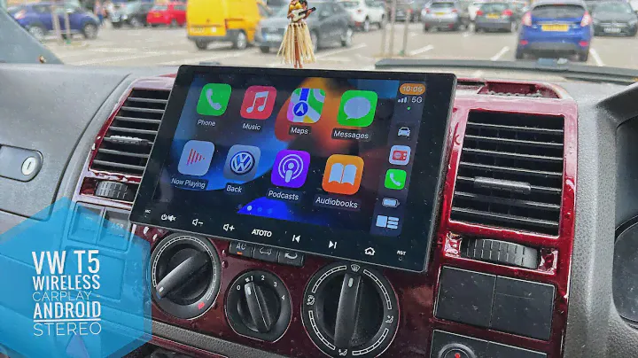 Беспроводная Apple Carplay — VW Transporter T5 — ATOTO A6 PF 9-дюймовая стереосистема Android