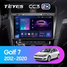 Штатная магнитола Teyes CC3 2K 6/128 Volkswagen Golf 7 MK7 (2014-2018)