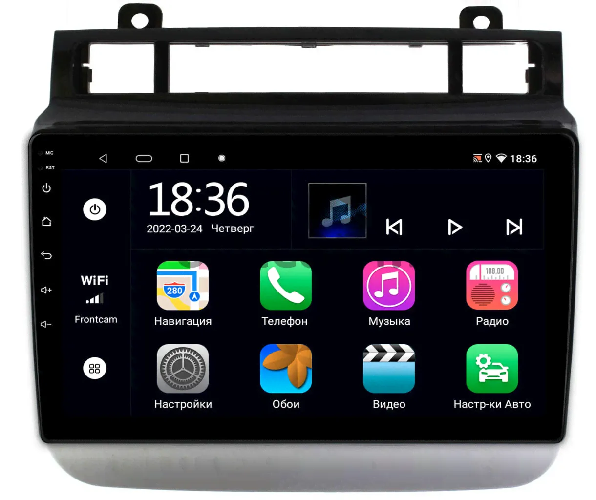 Штатная магнитола Volkswagen Touareg 2 (2010-2018) OEM MT9-9476 2/32 Android 10 CarPlay-0