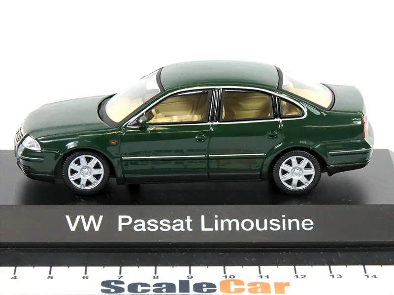 Масштабная модель Volkswagen Passat B5,5 facelift зеленый лучшая цена!-1