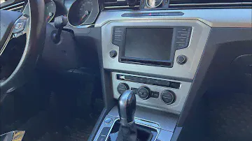 Install Android car radio Volkswagen Passat B8 with apple carplay android auto