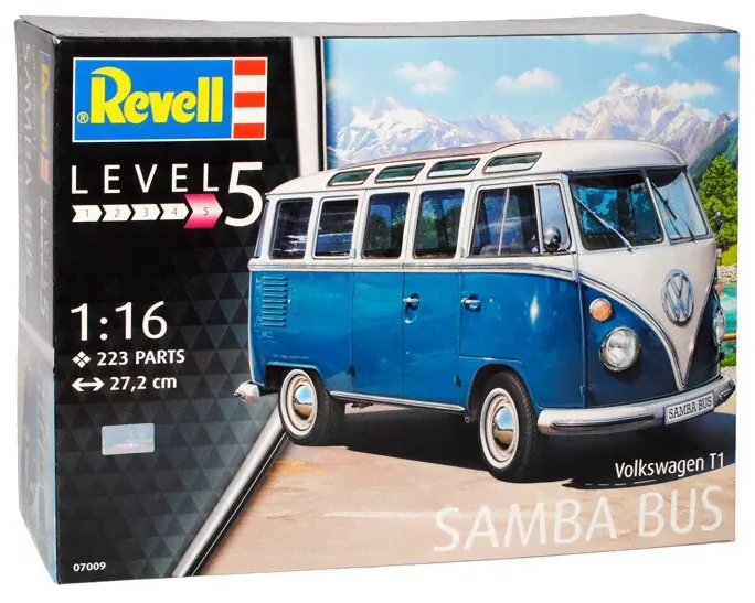 Revell Volkswagen T1 Samba Bus (07009) 1:16-0