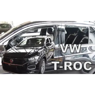 Дефлекторы боковых окон Heko для Volkswagen T-Roc (2018-)-0