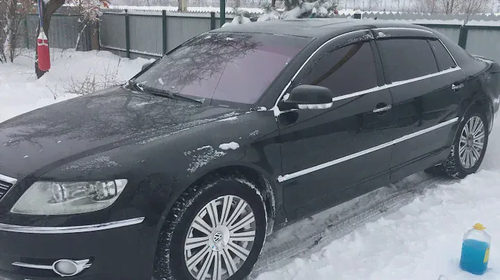 Запуск двигателя VW PHAETON 4.2 бензин в -27.5