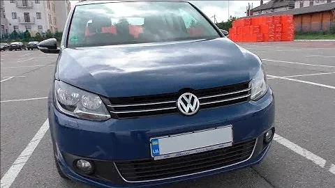 Volkswagen Touran 2.0TDI DSG 2012 - Осмотр