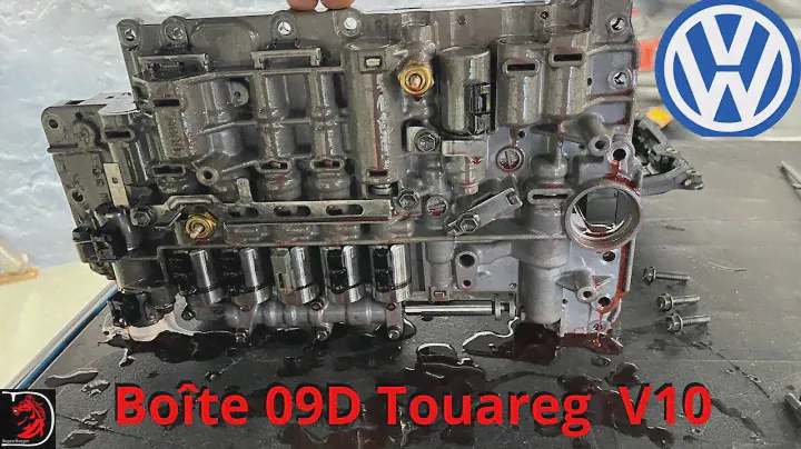 Vidange boîte 09D Touareg V10 avec dépose du mécatronic 🔥