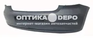 POLO бампер задний без отверстий под датчики (хэтчбэк) (тайвань) для VOLKSWAGEN POLO