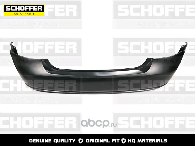 SHF00027 SCHOFFER Бампер задний Volkswagen Polo sedan 5 (2010-2014) 4D-0