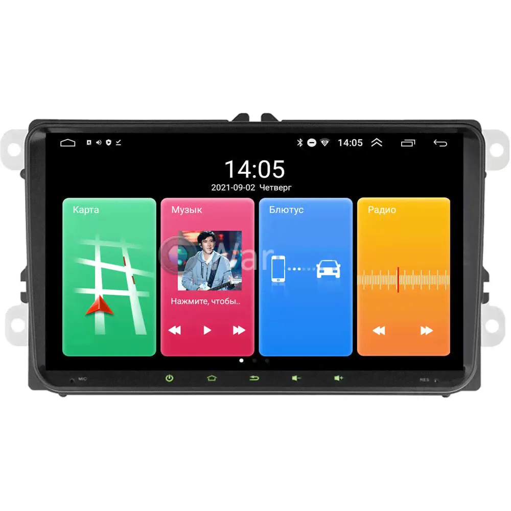 Штатная магнитола Volkswagen Golf 5, Golf 6, Golf Plus (2005-2014) Canbox 4562 Android 10 DSP AHD