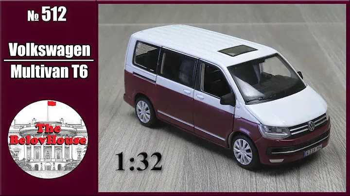 Модель автомобиля Volkswagen Multivan T6. Распаковка посылки с АлиЭкспресс.