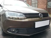 Защита радиатора Volkswagen Jetta VI 2010-2014 black