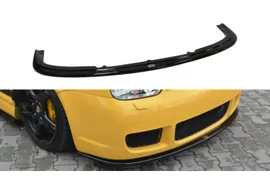 Накладка сплиттер на передний бампер на Volkswagen Golf IV R32