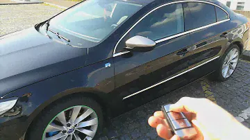 VW Passat CC 2010 - folding mirrors with key🔧