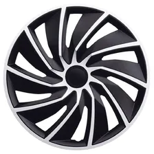 Колпаки колесные на Volkswagen Polo R15 Turbo silver black