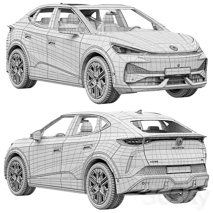 Volkswagen ID.Unix - Transport - 3D model-0