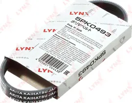Приводной ремень поликлиновой LYNXauto для Volkswagen Tiguan I 2007-2018. Артикул 5PK0493