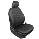 Авточехлы для VOLKSWAGEN POLO 2009- SEDAN вставка ромб