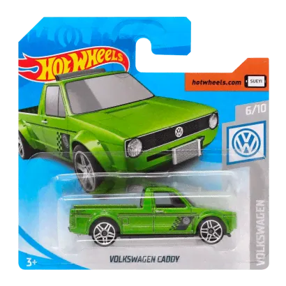 Машинка Базовая Hot Wheels Volkswagen Caddy Volkswagen 1:64 FYD59 Green-0