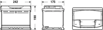 Аккумулятор Exide Premium *** для Volkswagen Bora 1998-2013. Артикул EA640