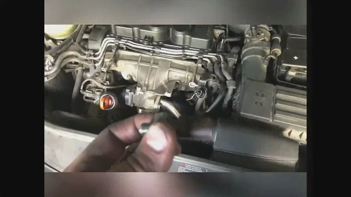 Volkswagen Passat B6 2.0TDI замена датчика давления масла