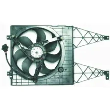 Мотор+вентилятор радиатора охлаждения 1.6 1.8 2.3 с корпусом без кондиционера Volkswagen Golf 4