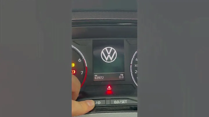 Сбросить инспекционный сервис и сервис замены масла Volkswagen Polo VI лифтбек New