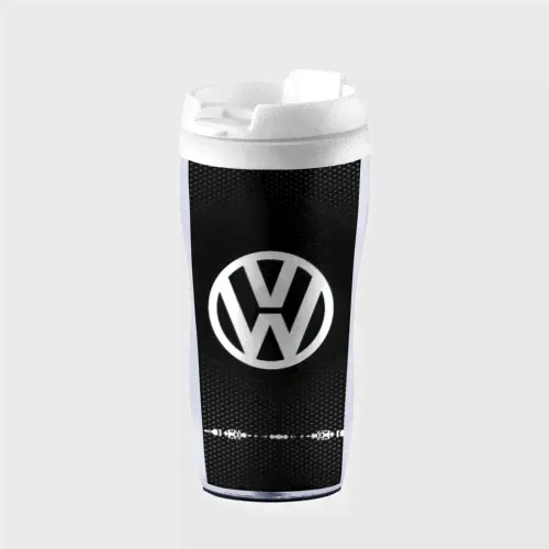 Термокружка Volkswagen sport Auto abstract Непроливайка-0