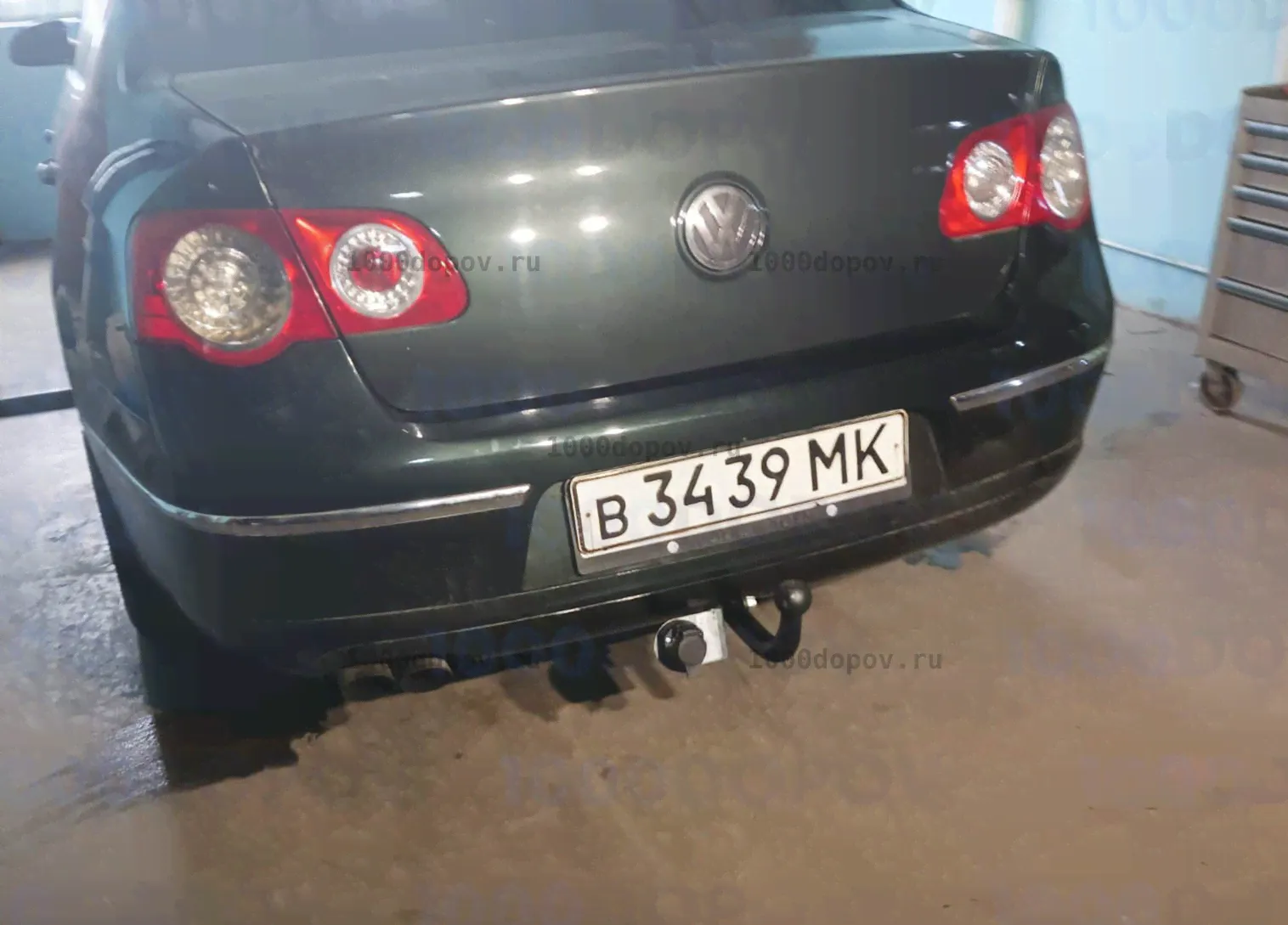 Фаркоп Avtos VW 24 Volkswagen Passat B6 (сед., унив.) 2005-10/2010-3