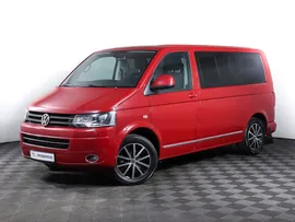 Volkswagen Multivan, Минивэн красный