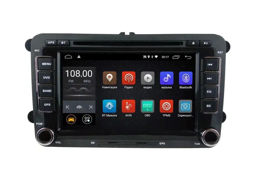 Штатная магнитола Volkswagen Android Nanox NX950 (POLO, PASSAT B6, B7,CC, GOLF 5,6, AMAROK, JETTA)-1