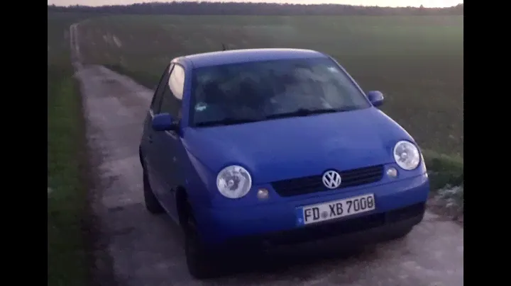 Volkswagen Lupo 1.0 1999г.в.тест драйв в Германии