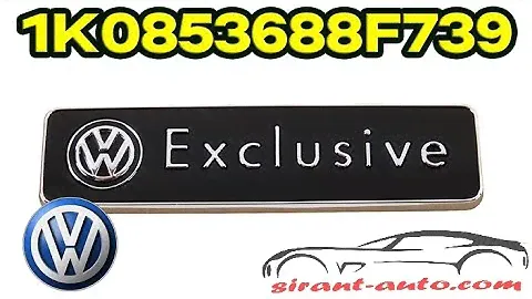 1K0853688F739 Эмблема VW Exclusive