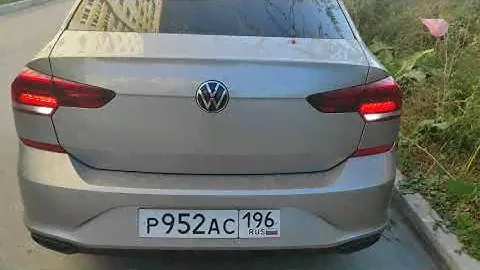 Работа камеры заднего вида VW Polo Liftback