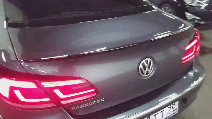 Lip спойлер Passat CC
