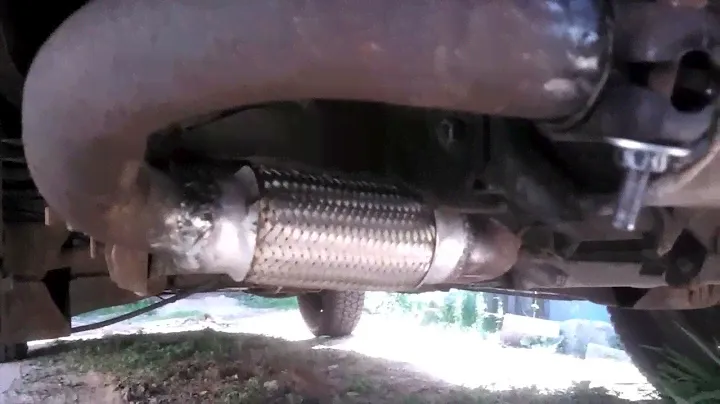 Ремонт глушителя (VW T3)