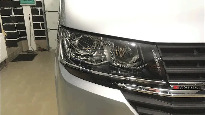 Volkswagen Multivan T 6.1 - тюнинг фар, установка линз, диодные линзы Expression