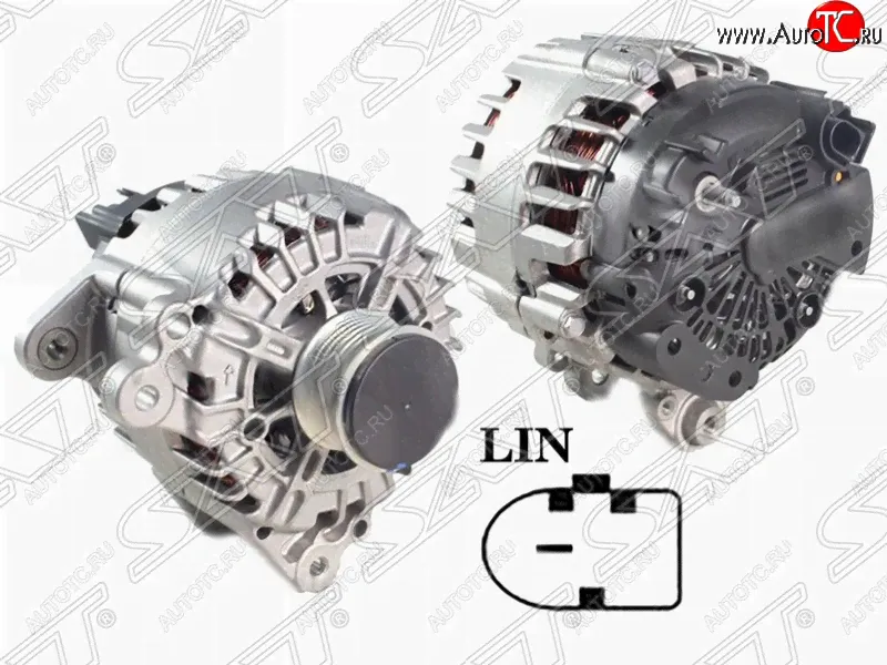 Генератор (75P 3,6) SAT Volkswagen Touareg NF (2010-2018)