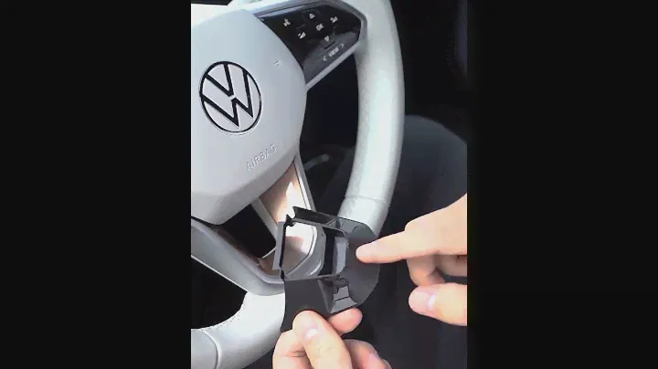 Steering Wheel R logo sequins Golf Touareg Rline Sticker for Volkswagen ID3ID4X/ID6crozz