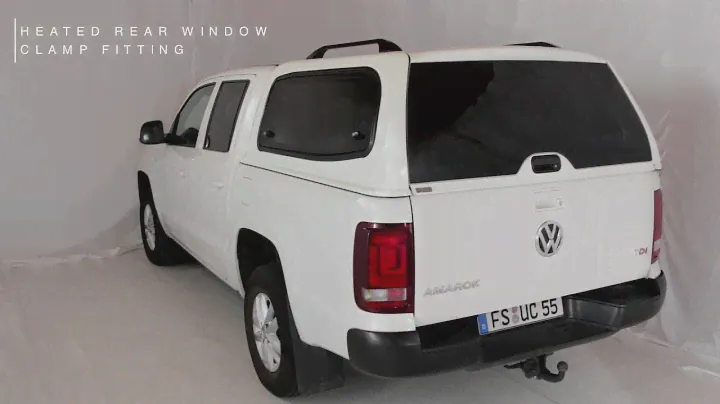 Hardtop V2 Sammitr made of steel for Volkswagen Amarok