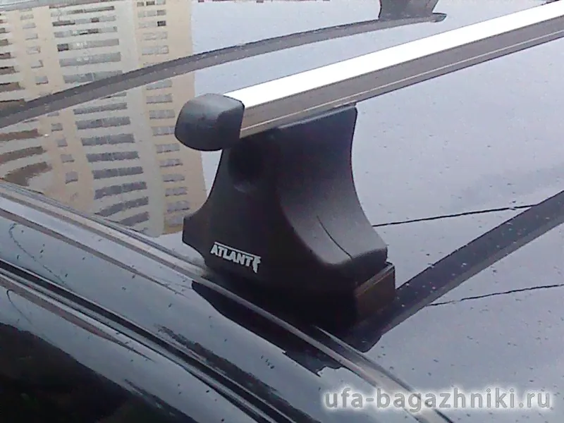 Багажник на крышу Volkswagen Golf 4, Атлант, прямоугольные дуги-2