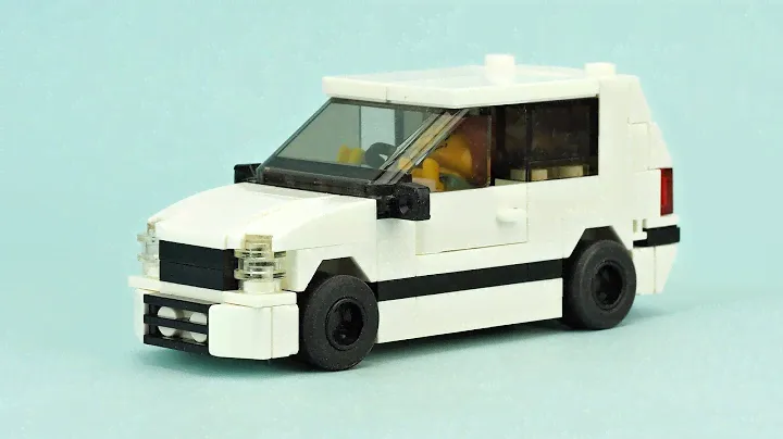 LEGO VW Golf 4 MOC Building Instructions