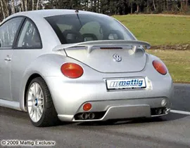 Юбка спойлер заднего бампера Volkswagen New Beetle (1998-...)