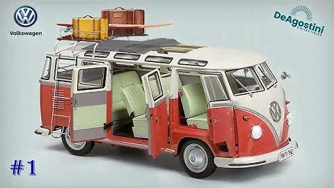 Volkswagen T1 в масштабе 1/8 от ДеАгостини  (номер 1)